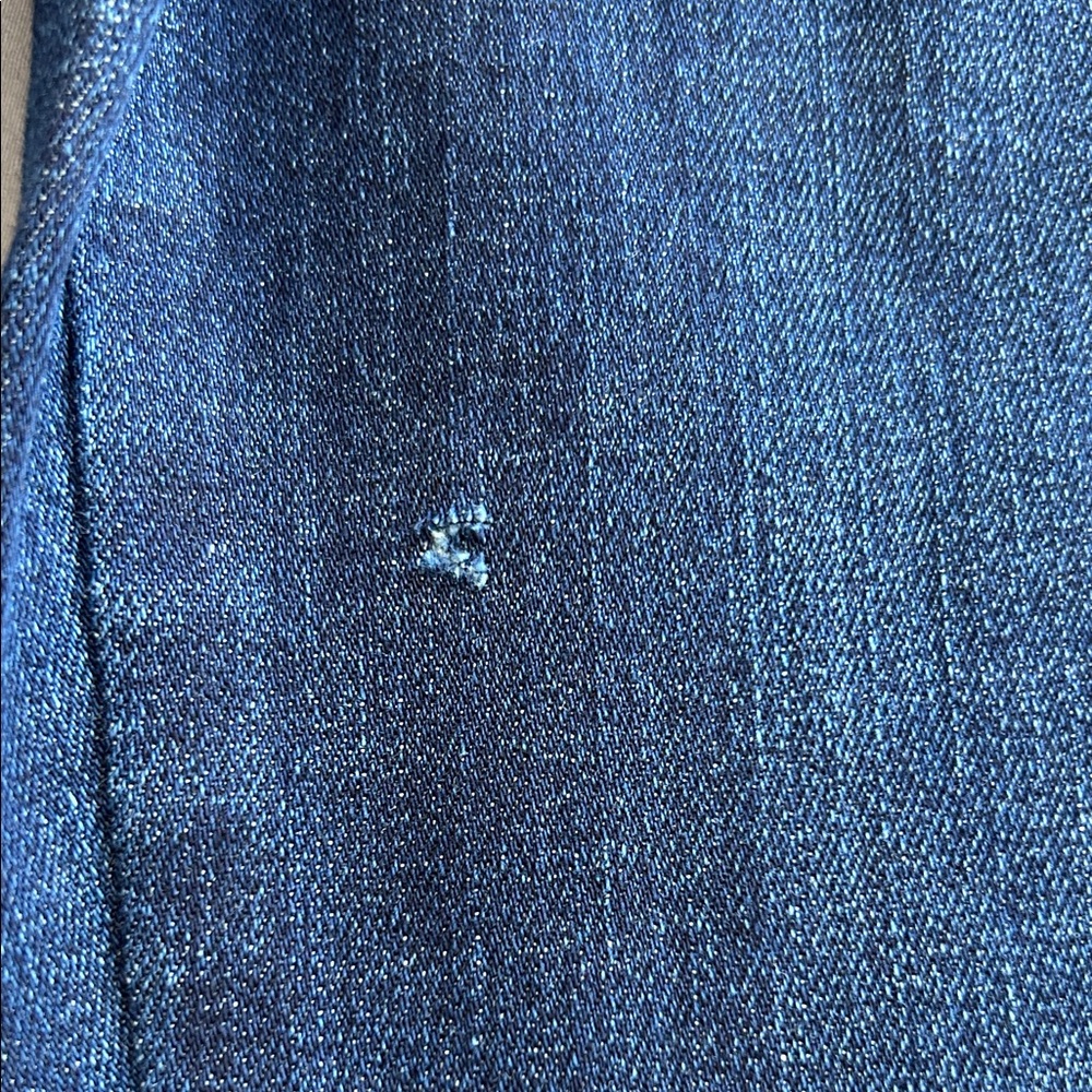 SPANX Dark Blue Flare Jeans - Picture 4 of 5